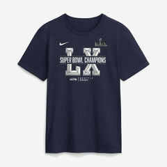 Seattle Seahawks Super Bowl LX Champions Sacrifice T-Shirt College Navy | Nike for Sale