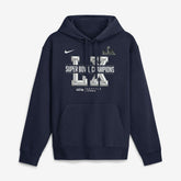 Seattle Seahawks Super Bowl LX Champions Sacrifice Hoodie College Navy | Nike for Sale