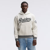 Las Vegas Raiders IconicFleece Tipped Hoodie Oatmeal | Fanatics