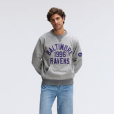 Baltimore Ravens IconicFleece Pocket Sweatshirt Heather Gray | Fanatics