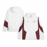 Manchester City 2023/24 Pre-Match Anthem Full-Zip Hoodie Jacket White | Puma discount