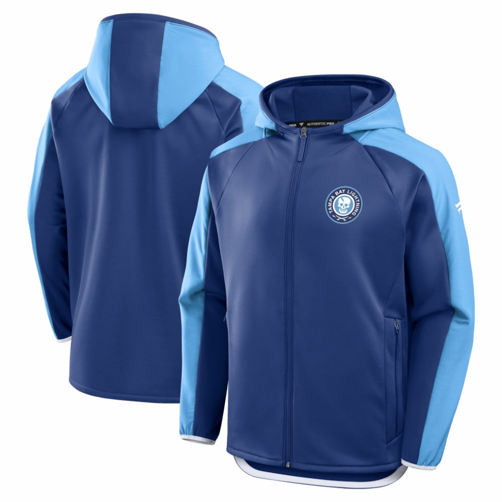 Tampa Bay Lightning Fanatics 2026 NHL Stadium Series Authentic Pro Full-Zip Jacket - Blue - NHL
