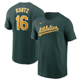Nick Kurtz Athletics Nike Fuse Name & Number T-Shirt - MLB