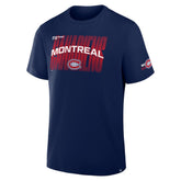 Montreal Canadiens Fanatics Team Vision Legacy T-Shirt - Navy - NHL