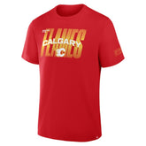 Calgary Flames Fanatics Team Vision Legacy T-Shirt - Red - NHL