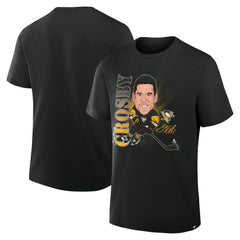 Sidney Crosby Pittsburgh Penguins Fanatics Caricature Player T-Shirt - Black - NHL