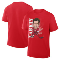 Dylan Larkin Detroit Red Wings Fanatics Caricature Player T-Shirt - Red - NHL