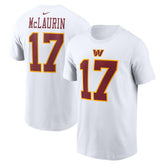 Terry McLaurin Washington Commanders Super Bowl Era Name & Number T-Shirt White | Nike for Sale