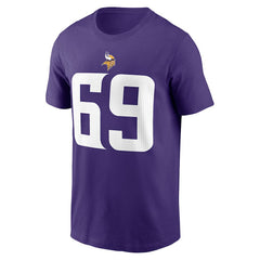 Jared Allen Minnesota Vikings Retired Player Name & Number T-Shirt Purple | Nike for Sale