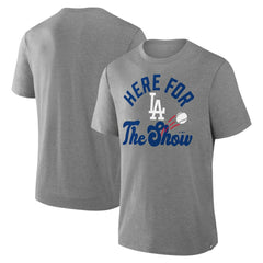 Los Angeles Dodgers Fanatics Nostalgia Tri-Blend T-Shirt - MLB