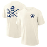 Chicago Cubs Fanatics Nostalgia Stadium Slub T-Shirt - MLB