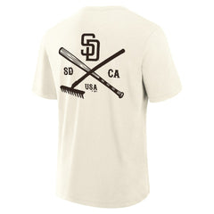 San Diego Padres Fanatics Nostalgia Stadium Slub T-Shirt - MLB