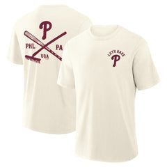 Philadelphia Phillies Fanatics Nostalgia Stadium Slub T-Shirt - MLB