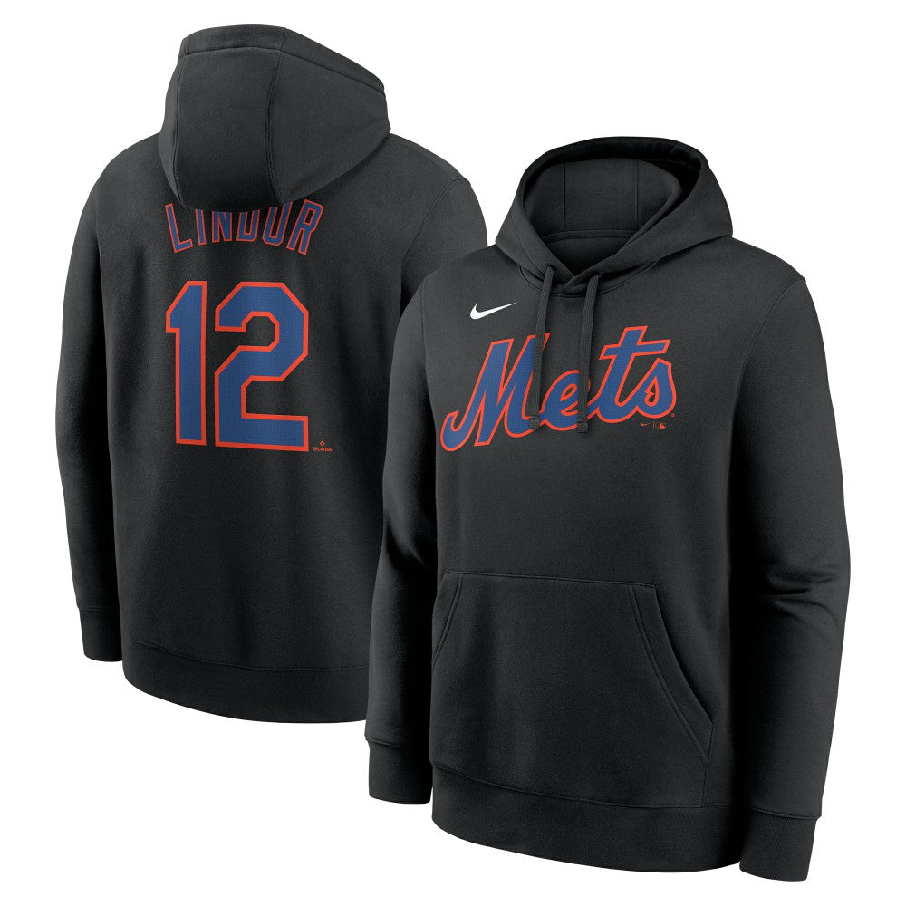 Francisco Lindor New York Mets Nike Player Name & Number Club Pullover Hoodie - MLB