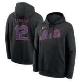 Francisco Lindor New York Mets Nike Player Name & Number Club Pullover Hoodie - MLB