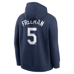 Freddie Freeman Los Angeles Dodgers Nike Player Name & Number Club Pullover Hoodie - MLB