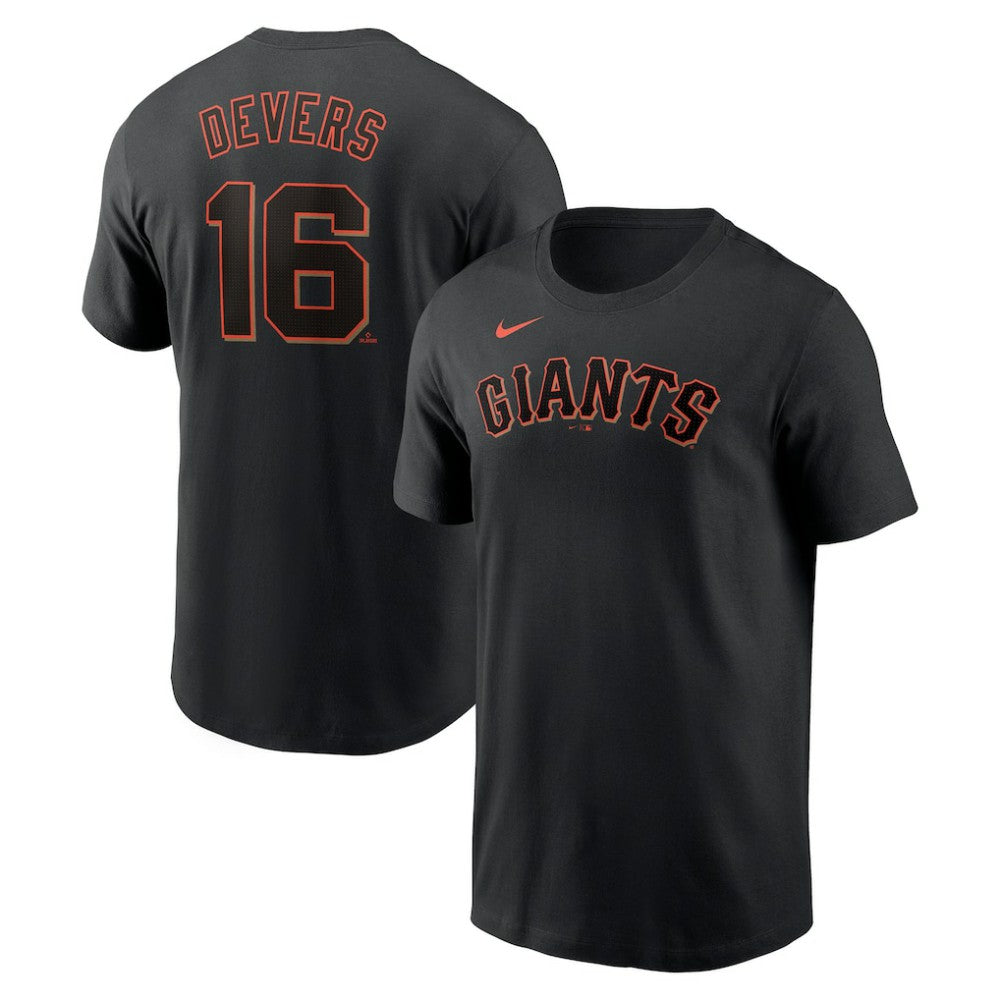 Rafael Devers San Francisco Giants Nike Home Name & Number T-Shirt - MLB