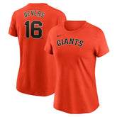 Rafael Devers San Francisco Giants Nike Women's Name & Number T-Shirt - MLB
