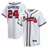 Deion Sanders Atlanta Braves Nike Home Retired Player Replica Jersey - MLB