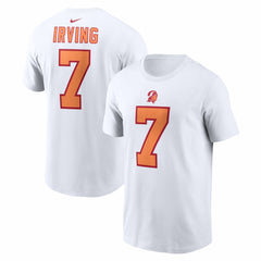 Bucky Irving '76 Tampa Bay Buccaneers 50th Season Alternate Name & Number T-Shirt White | Nike for Sale