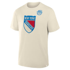 New York Rangers Fanatics 2026 NHL Winter Classic T-Shirt - Cream - NHL
