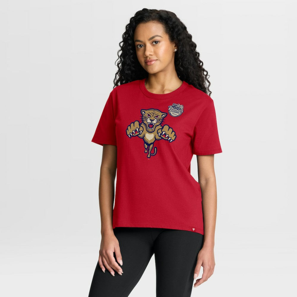 Florida Panthers Fanatics Women's 2026 NHL Winter Classic T-Shirt - Red - NHL
