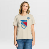 New York Rangers Fanatics Women's 2026 NHL Winter Classic T-Shirt - Cream - NHL