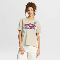 New York Rangers Fanatics Women's 2026 NHL Winter Classic T-Shirt - Cream - NHL