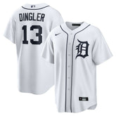 Dillon Dingler Detroit Tigers Nike Home Replica Jersey - MLB