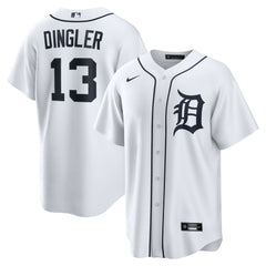 Dillon Dingler Detroit Tigers Nike Home Replica Jersey - MLB