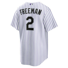 Tyler Freeman Colorado Rockies Nike Home Replica Jersey - MLB