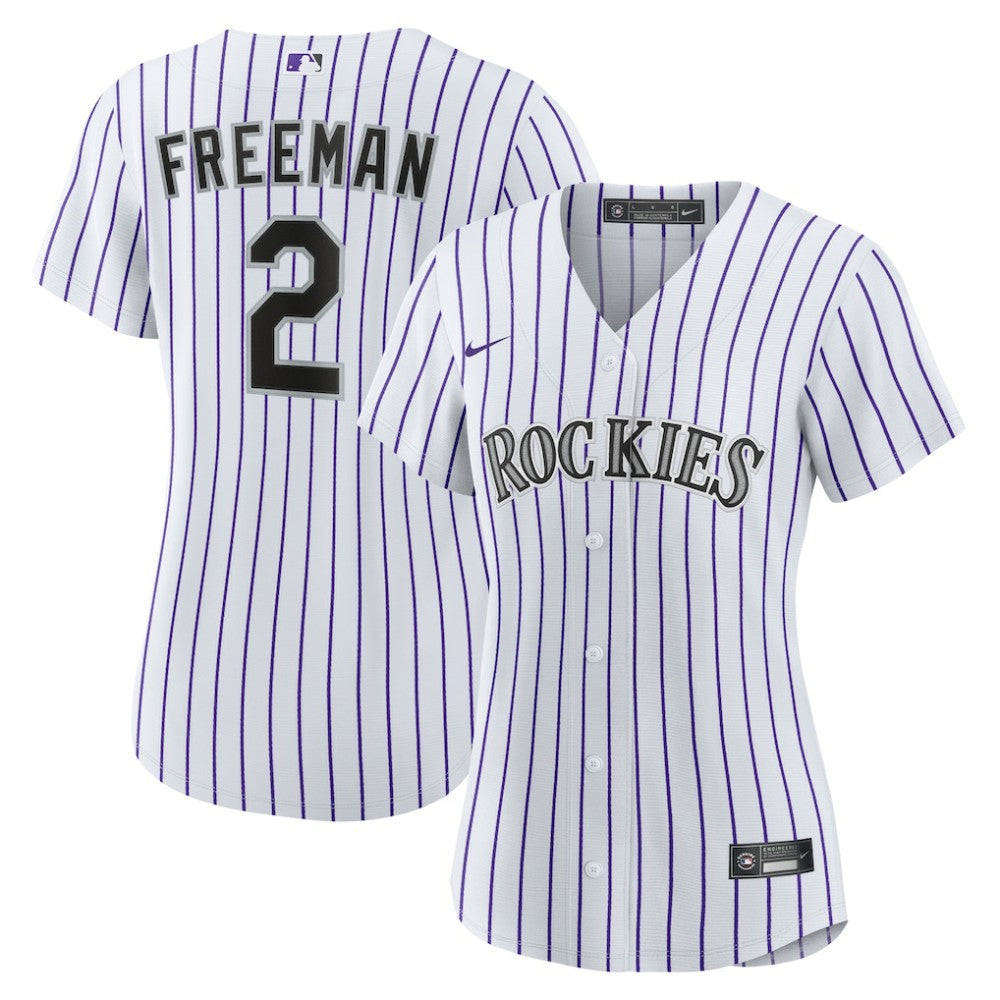 Tyler Freeman Colorado Rockies Nike Women's Home Replica Jersey - MLB