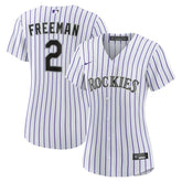 Tyler Freeman Colorado Rockies Nike Women's Home Replica Jersey - MLB