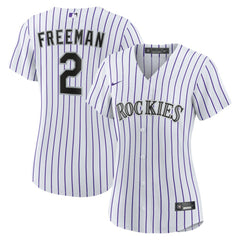 Tyler Freeman Colorado Rockies Nike Women's Home Replica Jersey - MLB
