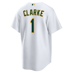 Denzel Clarke Athletics Nike Home Replica Jersey - MLB