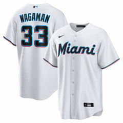 Eric Wagaman Miami Marlins Nike Home Replica Jersey - MLB