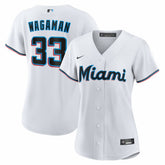 Eric Wagaman Miami Marlins Nike Women's Home Replica Jersey - MLB