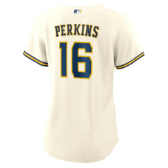 Blake Perkins Milwaukee Brewers Nike Women's Home Replica Jersey - MLB