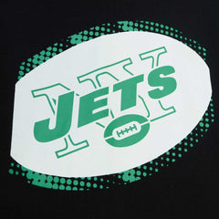 New York Jets Gridiron Classics Big Face 7.0 Pullover Hoodie Black | Mitchell & Ness
