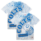 Indianapolis Colts Team Burst Sublimated T-Shirt White | Mitchell & Ness