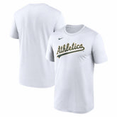 Athletics Nike New Legend Wordmark Dri-FIT T-Shirt - MLB