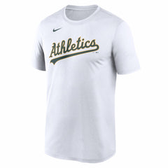 Athletics Nike New Legend Wordmark Dri-FIT T-Shirt - MLB