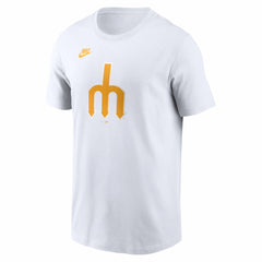 Seattle Mariners Nike Cooperstown Collection Logo T-Shirt - MLB
