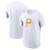 Pittsburgh Pirates Nike Cooperstown Collection Logo T-Shirt - MLB