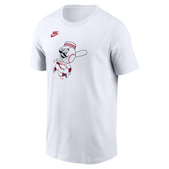Cincinnati Reds Nike Cooperstown Collection Logo T-Shirt - MLB