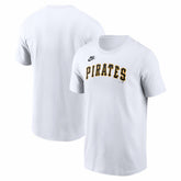 Pittsburgh Pirates Nike Cooperstown Collection Wordmark T-Shirt - MLB