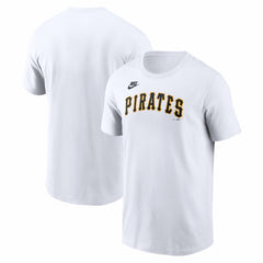 Pittsburgh Pirates Nike Cooperstown Collection Wordmark T-Shirt - MLB