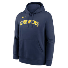 Milwaukee Brewers Nike Dri-Fit Club Hoodie - MLB