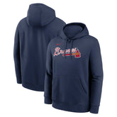 Atlanta Braves Nike Dri-Fit Club Hoodie - MLB
