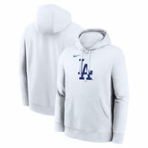 Los Angeles Dodgers Nike Logo Club Hoodie - MLB